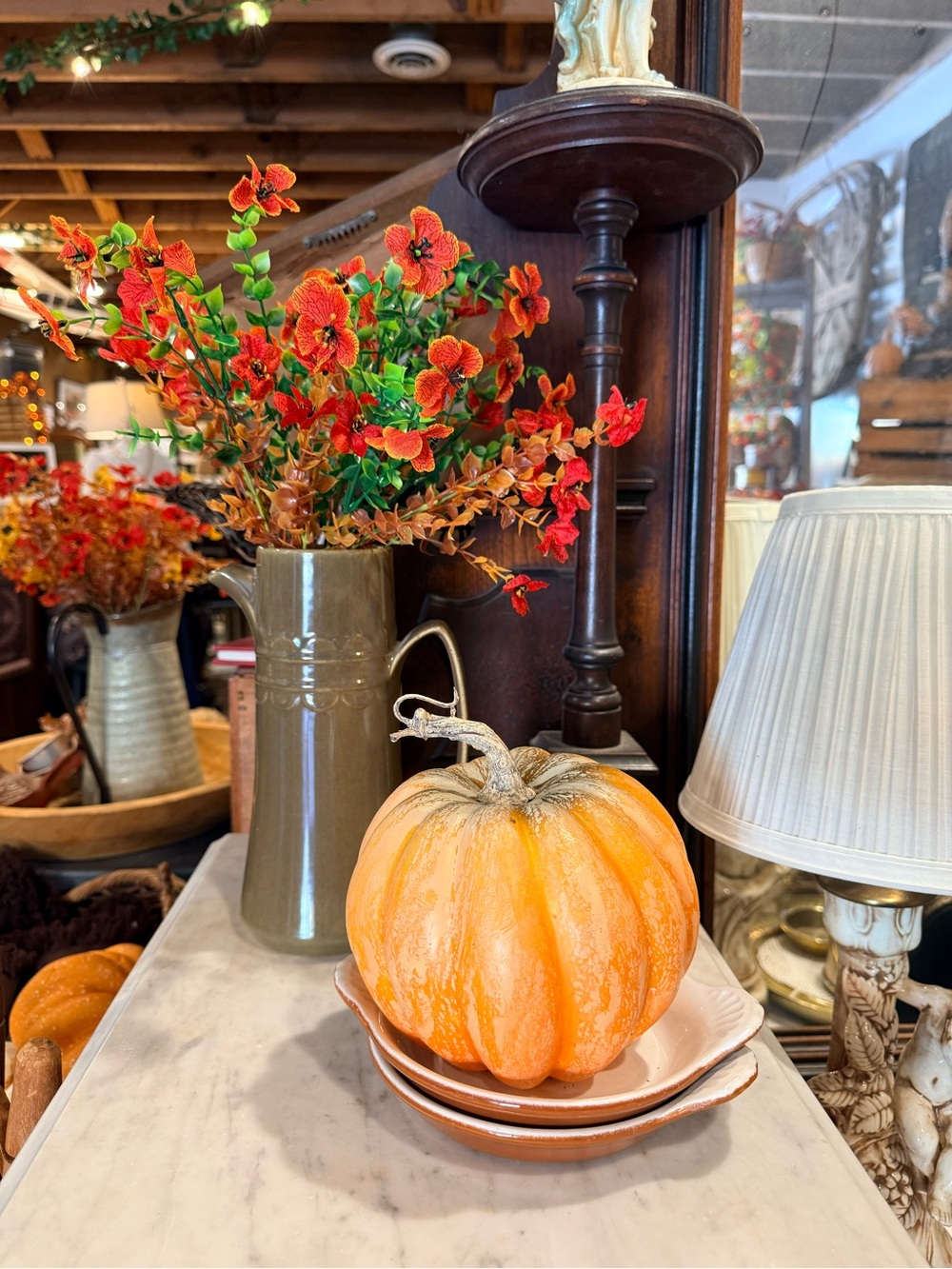 Autumn Orange Decorative Pumpkin bundle